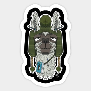 Llama Sticker